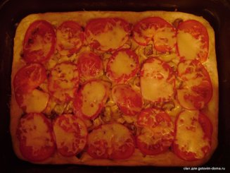 Пицца грибная