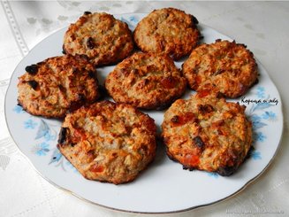 Овсяное печенье без муки и сахара