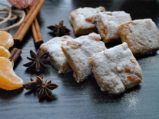 Рождественское  немецкое печенье "Mini-Stollen"
