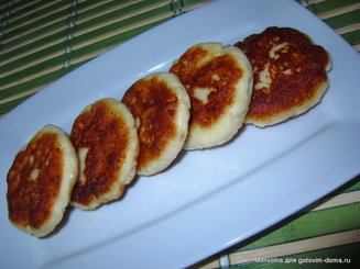Сырники с картофелем