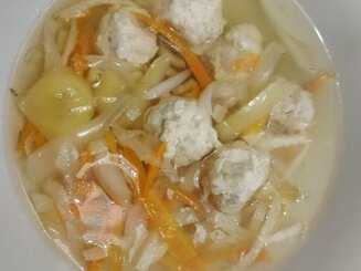 Суп с овощной "лапшой"