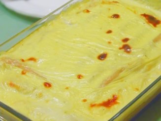 Каннеллони с индюшатиной и тыквой