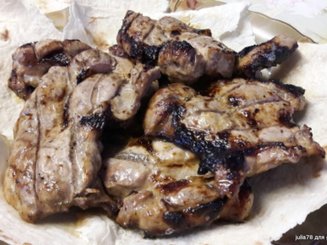 Мясо на углях по моему рецепту