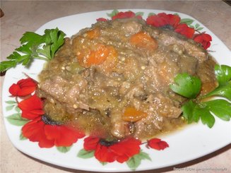 Мясо по-тунисски