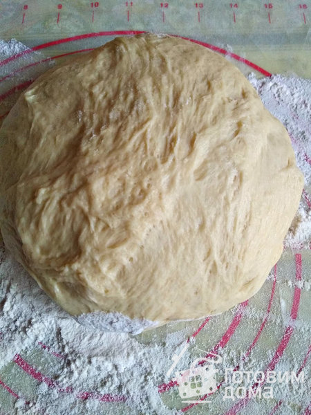 Дрожжевой пирог с сыром фото к рецепту 6
