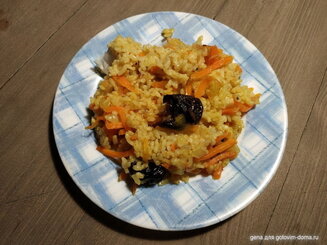 Постный плов