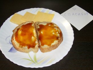 Сладкий бутерброд