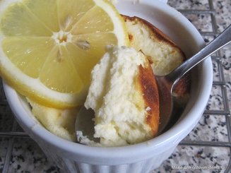 Лимонно-творожная запеканка (порционно)