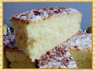 Кокосовые пирожные с шоколадом