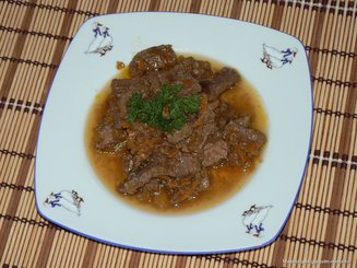 Томлёная телятина "По-купечески"