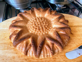 Шарлотка с яблоками