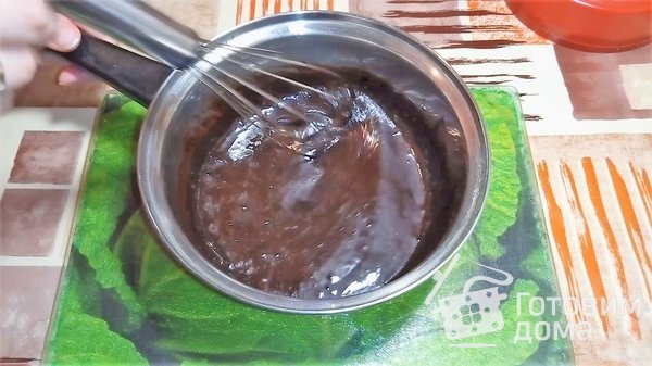 Шоколадный торт с вишней фото к рецепту 3