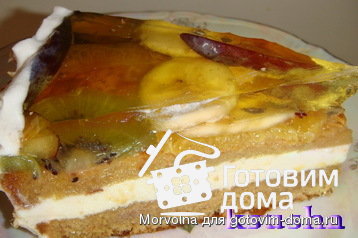 Торт фруктово-желейный фото к рецепту 4
