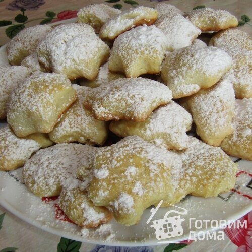 Печенье лимонное на сметане