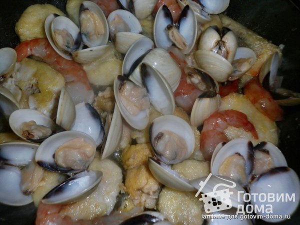 Мерлуза (хек) в винном соусе фото к рецепту 3