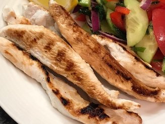 Куриное филе в йогуртово - чесночном маринаде