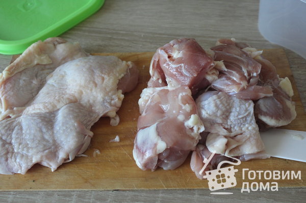 Куриное филе в татарском кетчупе на решетке гриль фото к рецепту 1