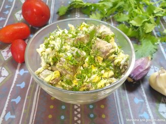 Баклажановая закуска а-ля Монте-карло