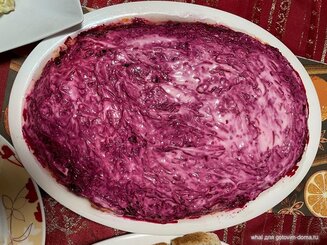 Салат "Селёдка под шубой"