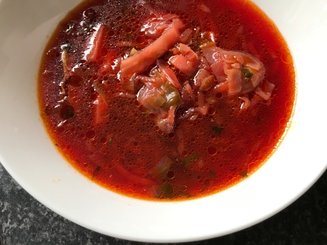 Борщ диетический