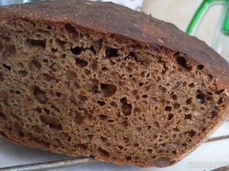 Дарницкий хлеб на закваске (без дрожжей)