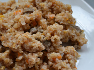 Пшеничная каша с курицей