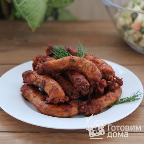 Куриные шейки запечённые