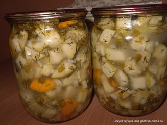 Кабачки "Как грузди"