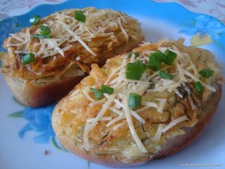 Картофельные бутерброды