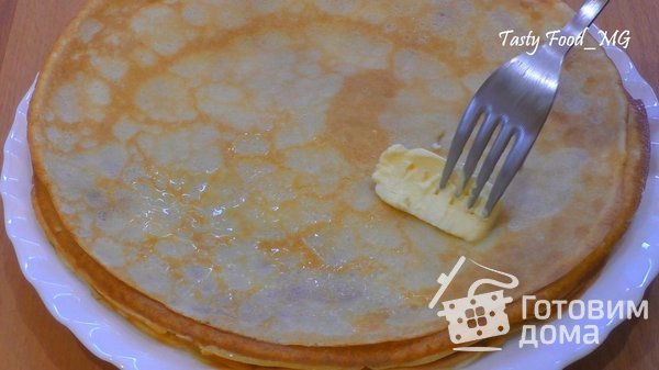 Тонкие блины фото к рецепту 11