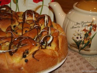 Булочки-бриоши с кремом патисьер