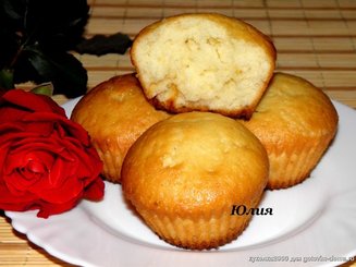 Лимонные маффины