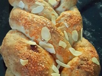 Творожная коса (без дрожжей)
