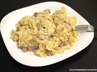 Хингане (макароны с мясом)