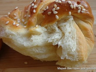 Турецкие хлебные булочки с сезамом