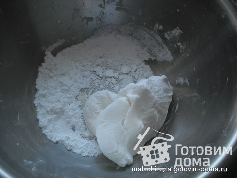 МК Rollfondant / Einschlagmasse (Мастика для обтяжки тортов) фото к рецепту 31