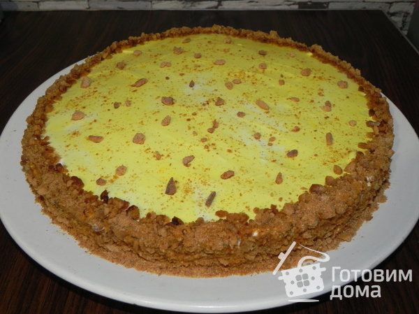Торт медовик из готовых коржей