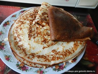 Блины творожные