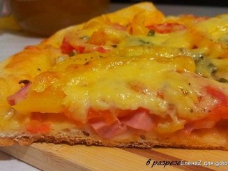 Тесто для пиццы (один из вариантов)