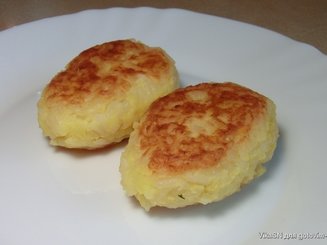 Котлеты картофельно-рисовые (постные)