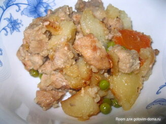 Мясное рагу, которое готовится само по себе