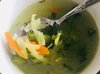 Овощной суп на курином бульоне из минимума ингредиентов