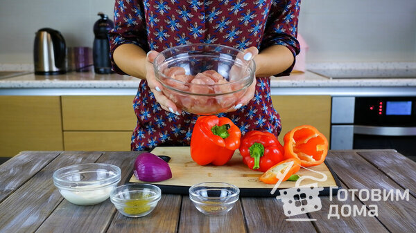 Перец фаршированный курицей фото к рецепту 1