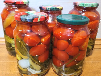 Овощное ассорти маринованное