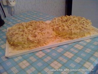 Торт "Наполеон" (на сковороде)