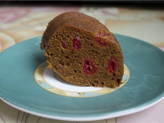 Имбирный кекс с черносливом