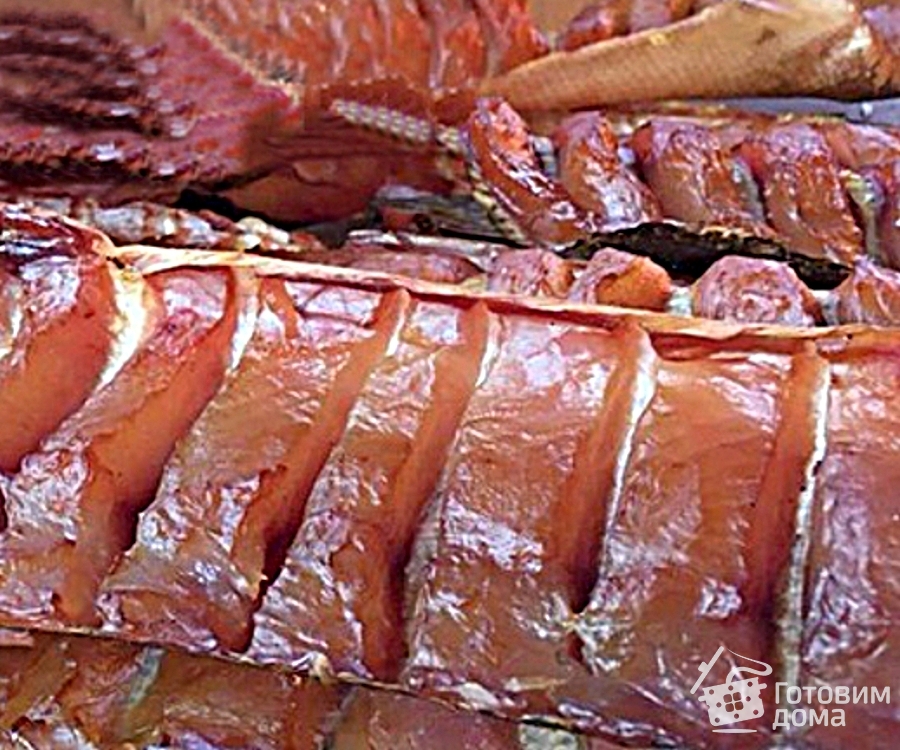 Настоящий балык из красной рыбы по госту, делается так, балык из лосося классический рецепт!