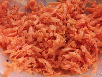 Белорусский морковный салат