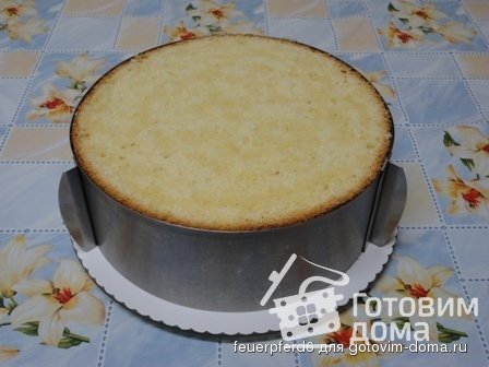 Сборка торта под мастику без тортирования крошкой фото к рецепту 6