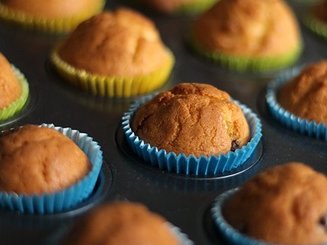 Воздушные маффины с сухофруктами